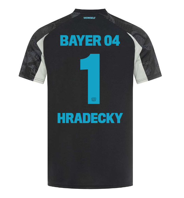 ausweichtrikot castore erwachsene – 01 lukas hradecky | Bayer 04 Leverkusen Fanshop | Bayer 04 Leverkusen Fanshop