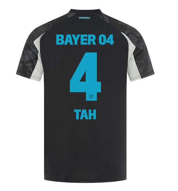 ausweichtrikot castore erwachsene – 04 jonathan tah | Bayer 04 Leverkusen Fanshop | Bayer 04 Leverkusen Fanshop