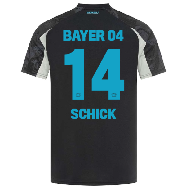 ausweichtrikot castore erwachsene – 14 patrik schick | Bayer 04 Leverkusen Fanshop | Bayer 04 Leverkusen Fanshop