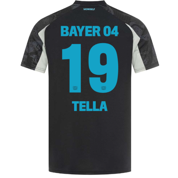 ausweichtrikot castore erwachsene – 19 nathan tella | Bayer 04 Leverkusen Fanshop | Bayer 04 Leverkusen Fanshop