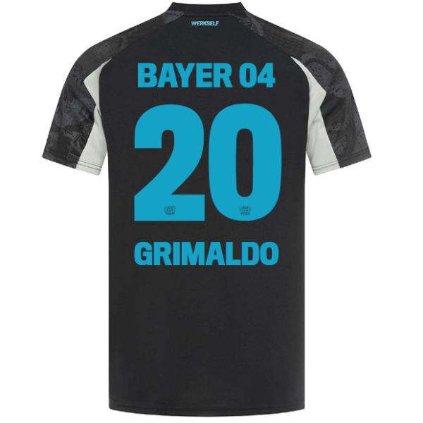 ausweichtrikot castore erwachsene – 20 alejandro grimaldo | Bayer 04 Leverkusen Fanshop | Bayer 04 Leverkusen Fanshop