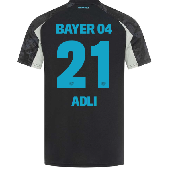 ausweichtrikot castore erwachsene – 21 amine adli | Bayer 04 Leverkusen Fanshop | Bayer 04 Leverkusen Fanshop