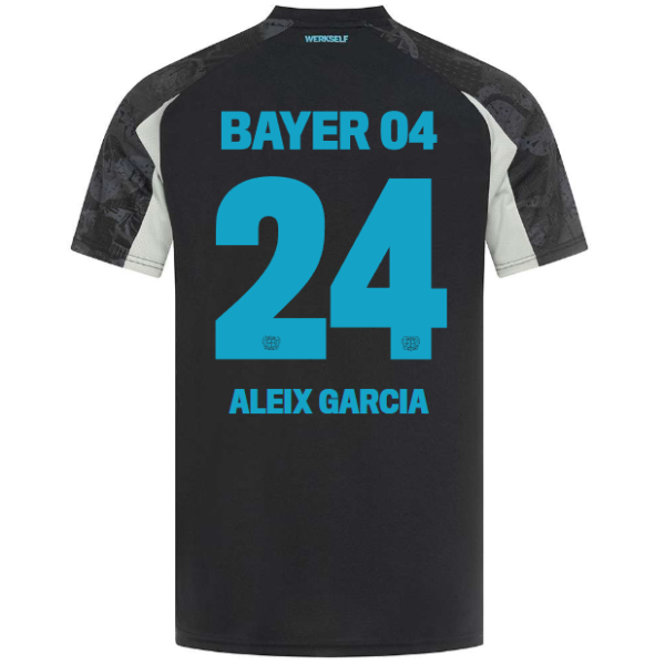 ausweichtrikot castore erwachsene – 24 aleix garcia | Bayer 04 Leverkusen Fanshop | Bayer 04 Leverkusen Fanshop