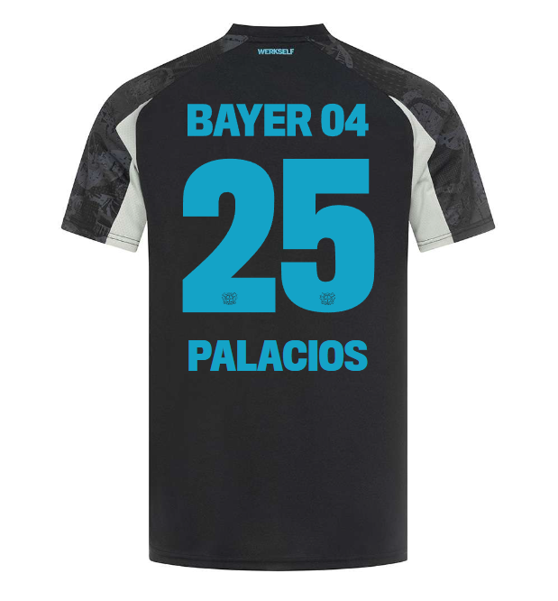 ausweichtrikot castore erwachsene – 25 exequiel palacios | Bayer 04 Leverkusen Fanshop | Bayer 04 Leverkusen Fanshop
