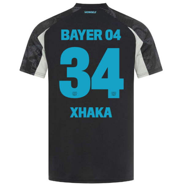 ausweichtrikot castore erwachsene – 34 granit xhaka | Bayer 04 Leverkusen Fanshop | Bayer 04 Leverkusen Fanshop
