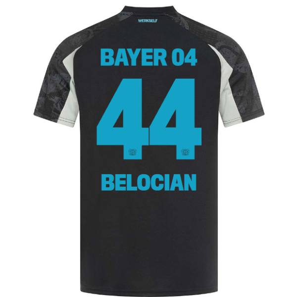 ausweichtrikot castore erwachsene – 44 jeanuël belocian | Bayer 04 Leverkusen Fanshop | Bayer 04 Leverkusen Fanshop