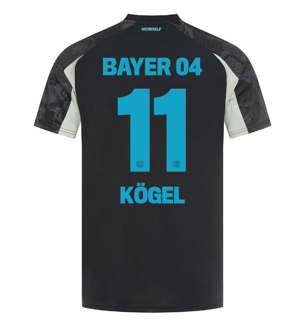 ausweichtrikot castore frauen – 11 kristin kögel | Bayer 04 Leverkusen Fanshop | Bayer 04 Leverkusen Fanshop