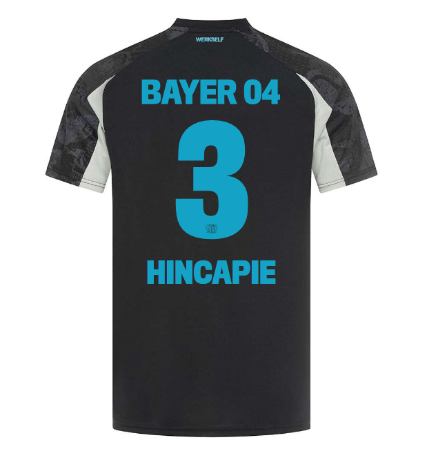 ausweichtrikot castore kind – 03 piero hincapie | Bayer 04 Leverkusen Fanshop | Bayer 04 Leverkusen Fanshop