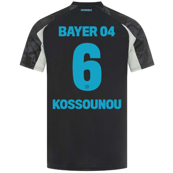 ausweichtrikot castore kind – 06 odilon kossounou | Bayer 04 Leverkusen Fanshop | Bayer 04 Leverkusen Fanshop