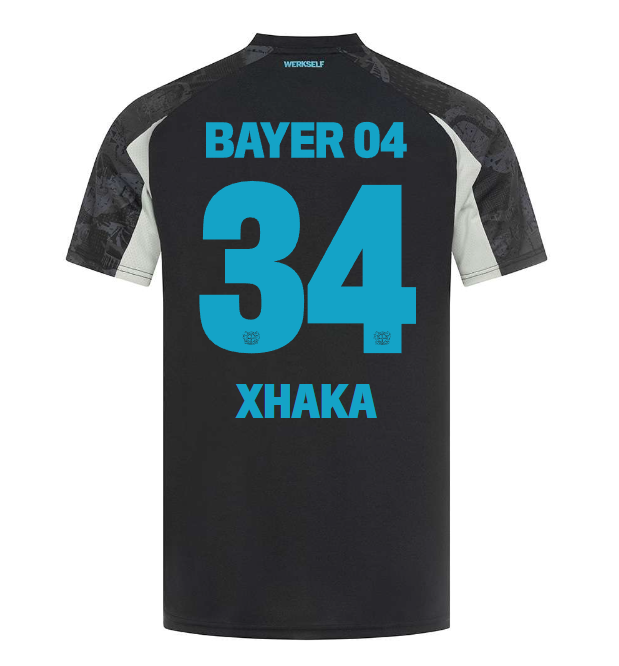 ausweichtrikot castore kind – 34 granit xhaka | Bayer 04 Leverkusen Fanshop | Bayer 04 Leverkusen Fanshop