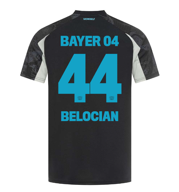 ausweichtrikot castore kind – 44 jeanuël belocian | Bayer 04 Leverkusen Fanshop | Bayer 04 Leverkusen Fanshop