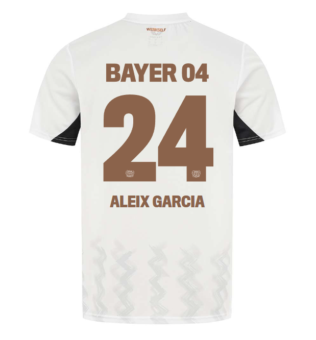 auswärtstrikot castore kind – 24 aleix garcia | Bayer 04 Leverkusen Fanshop | Bayer 04 Leverkusen Fanshop