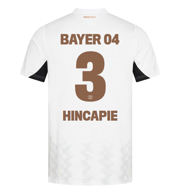auswärtstrikot pro castore – 03 piero hincapie | Bayer 04 Leverkusen Fanshop | Bayer 04 Leverkusen Fanshop