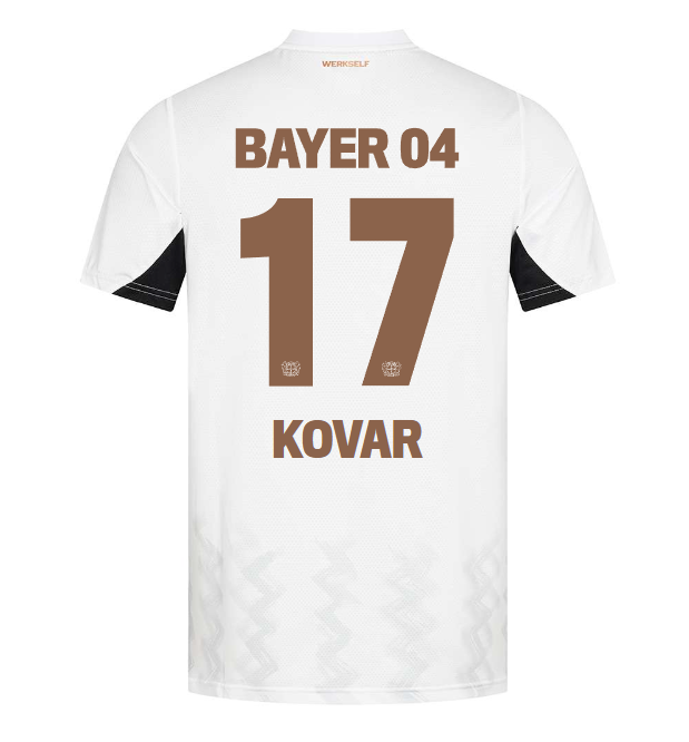 auswärtstrikot pro castore – 17 matej kovar | Bayer 04 Leverkusen Fanshop | Bayer 04 Leverkusen Fanshop