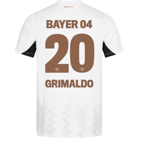 auswärtstrikot pro castore – 20 alejandro grimaldo | Bayer 04 Leverkusen Fanshop | Bayer 04 Leverkusen Fanshop