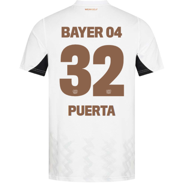 auswärtstrikot pro castore – 32 gustavo puerta | Bayer 04 Leverkusen Fanshop | Bayer 04 Leverkusen Fanshop