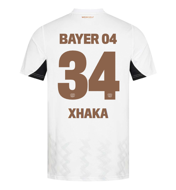 auswärtstrikot pro castore – 34 granit xhaka | Bayer 04 Leverkusen Fanshop | Bayer 04 Leverkusen Fanshop