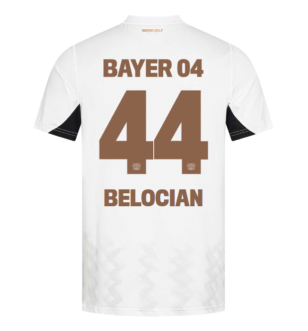 auswärtstrikot pro castore – 44 jeanuël belocian | Bayer 04 Leverkusen Fanshop | Bayer 04 Leverkusen Fanshop