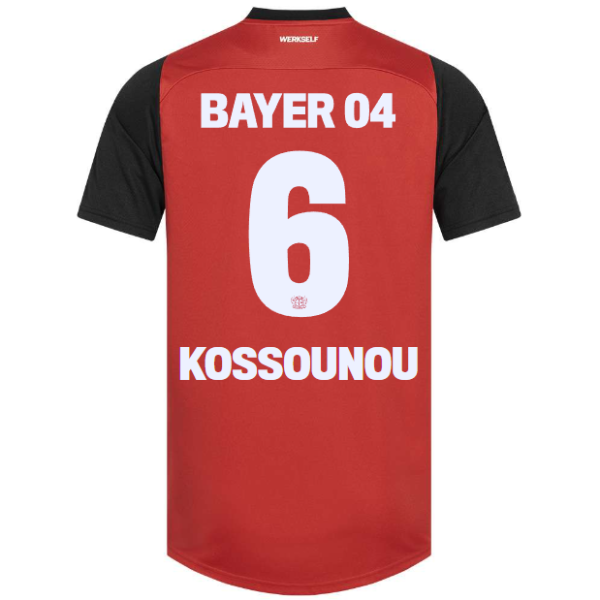 heimtrikot castore erwachsene – 06 odilon kossounou | Bayer 04 Leverkusen Fanshop | Bayer 04 Leverkusen Fanshop
