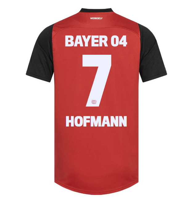 heimtrikot castore erwachsene – 07 jonas hofmann | Bayer 04 Leverkusen Fanshop | Bayer 04 Leverkusen Fanshop