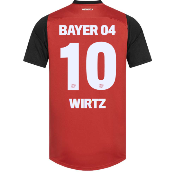 heimtrikot castore erwachsene – 10 florian wirtz | Bayer 04 Leverkusen Fanshop | Bayer 04 Leverkusen Fanshop