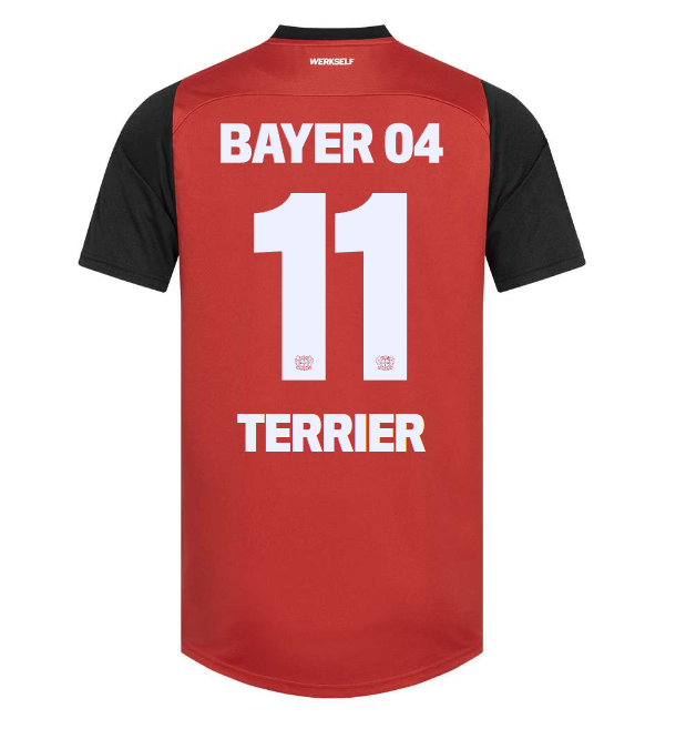 heimtrikot castore erwachsene – 11 martin terrier | Bayer 04 Leverkusen Fanshop | Bayer 04 Leverkusen Fanshop