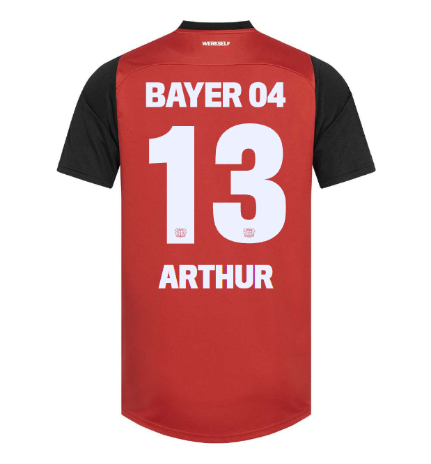 heimtrikot castore erwachsene – 13 arthur | Bayer 04 Leverkusen Fanshop | Bayer 04 Leverkusen Fanshop