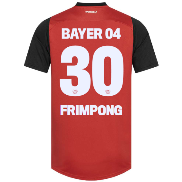 heimtrikot castore erwachsene – 30 jeremie frimpong | Bayer 04 Leverkusen Fanshop | Bayer 04 Leverkusen Fanshop