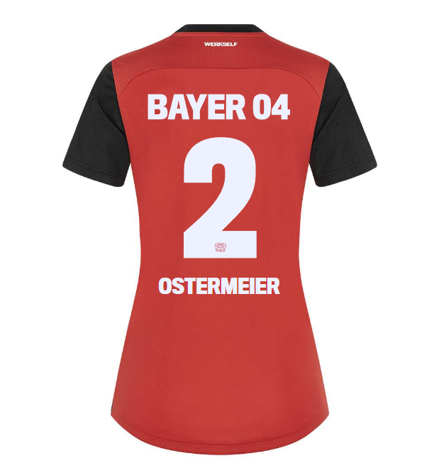 heimtrikot castore frauen – 02 selina ostermeier | Bayer 04 Leverkusen Fanshop | Bayer 04 Leverkusen Fanshop