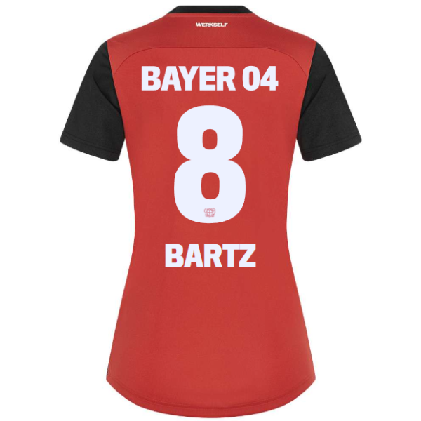 heimtrikot castore frauen – 08 paulina bartz | Bayer 04 Leverkusen Fanshop | Bayer 04 Leverkusen Fanshop
