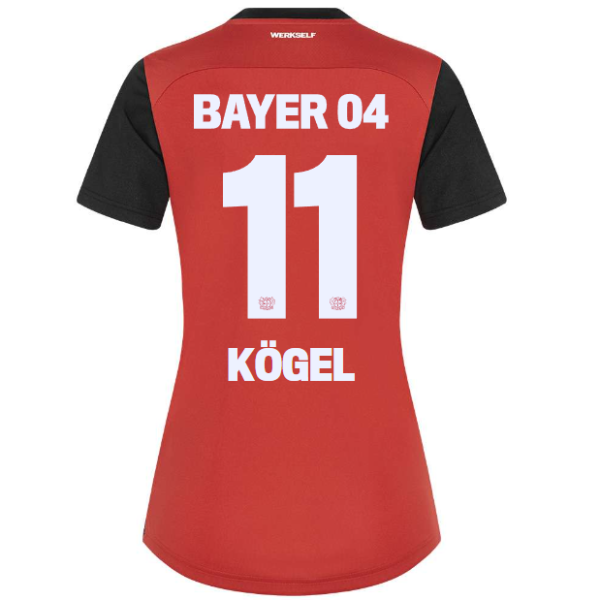 heimtrikot castore frauen – 11 kristin kögel | Bayer 04 Leverkusen Fanshop | Bayer 04 Leverkusen Fanshop