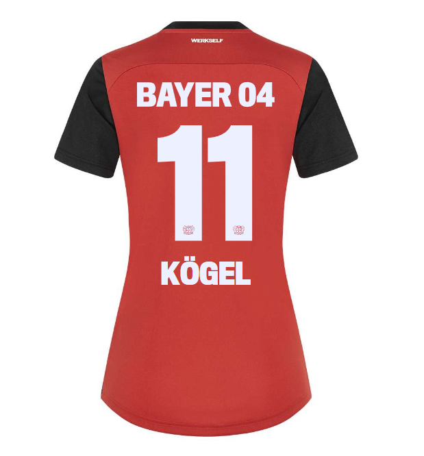 heimtrikot castore frauen – 11 kristin kögel | Bayer 04 Leverkusen Fanshop | Bayer 04 Leverkusen Fanshop