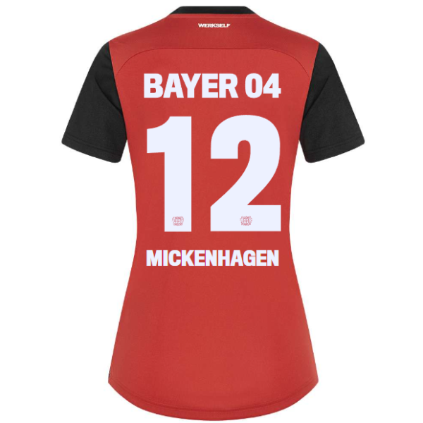 heimtrikot castore frauen – 12 julia mickenhagen | Bayer 04 Leverkusen Fanshop | Bayer 04 Leverkusen Fanshop