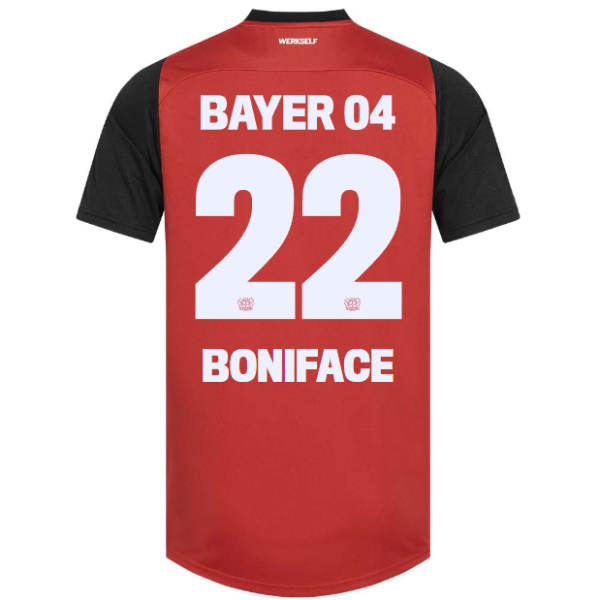 heimtrikot pro castore – 22 victor boniface | Bayer 04 Leverkusen Fanshop | Bayer 04 Leverkusen Fanshop
