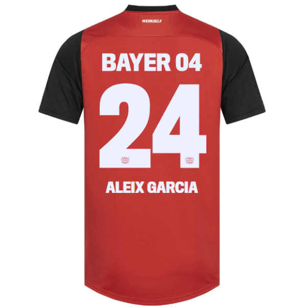 heimtrikot pro castore – 24 aleix garcia | Bayer 04 Leverkusen Fanshop | Bayer 04 Leverkusen Fanshop