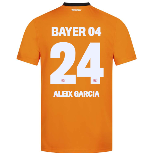 torwarttrikot heim castore erwachsene – 24 aleix garcia | Bayer 04 Leverkusen Fanshop | Bayer 04 Leverkusen Fanshop